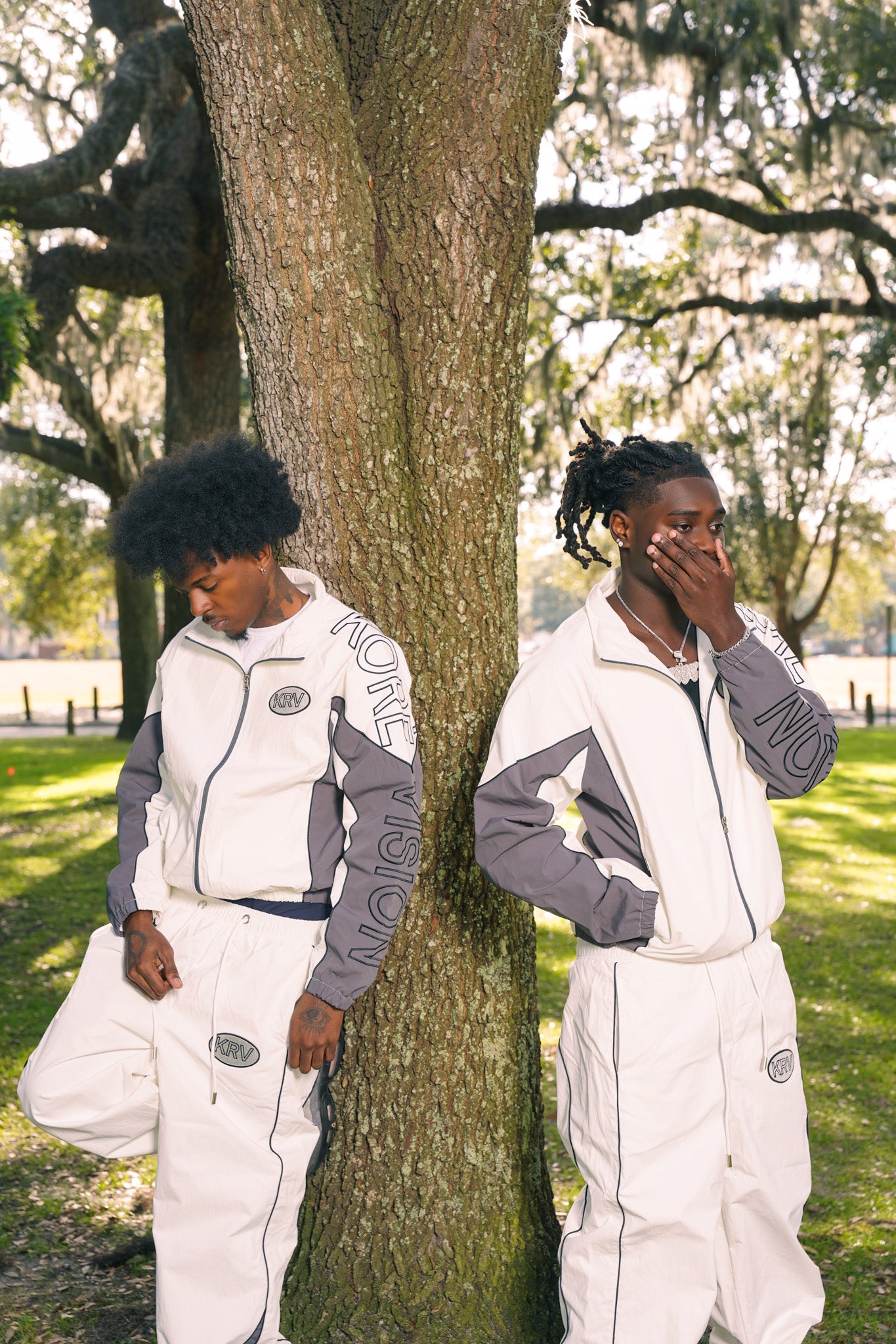 White & Gray KRV Trackset