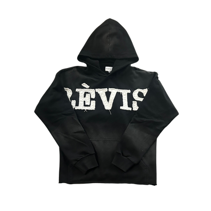 BLACK OVERSIZED HOODIE