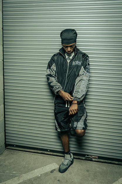 KRV Black Track Jackets