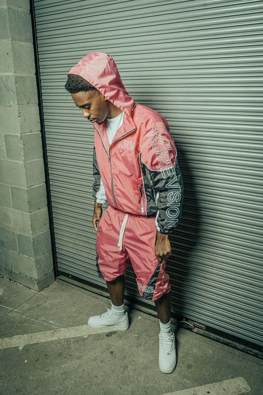 KRV Pink Track Shorts