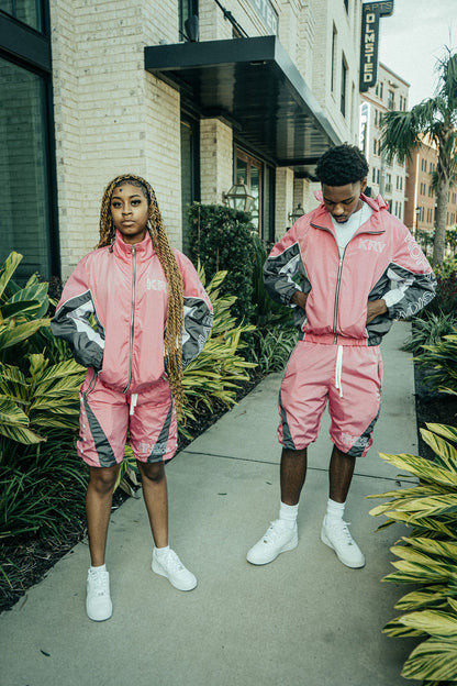 KRV Pink Track Shorts